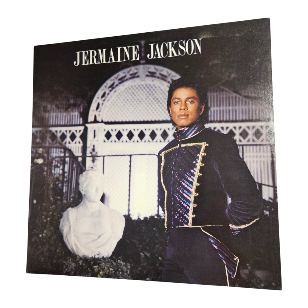 Jermaine Jackson Self Titled Album 12x12 Flat Promo Poster 1980s Vintage Rare